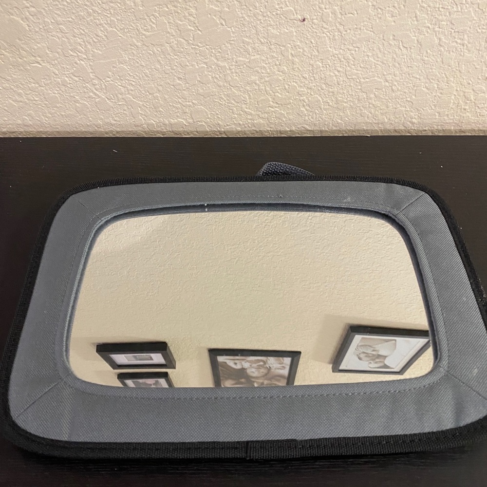 Baby car mirror for back seat.